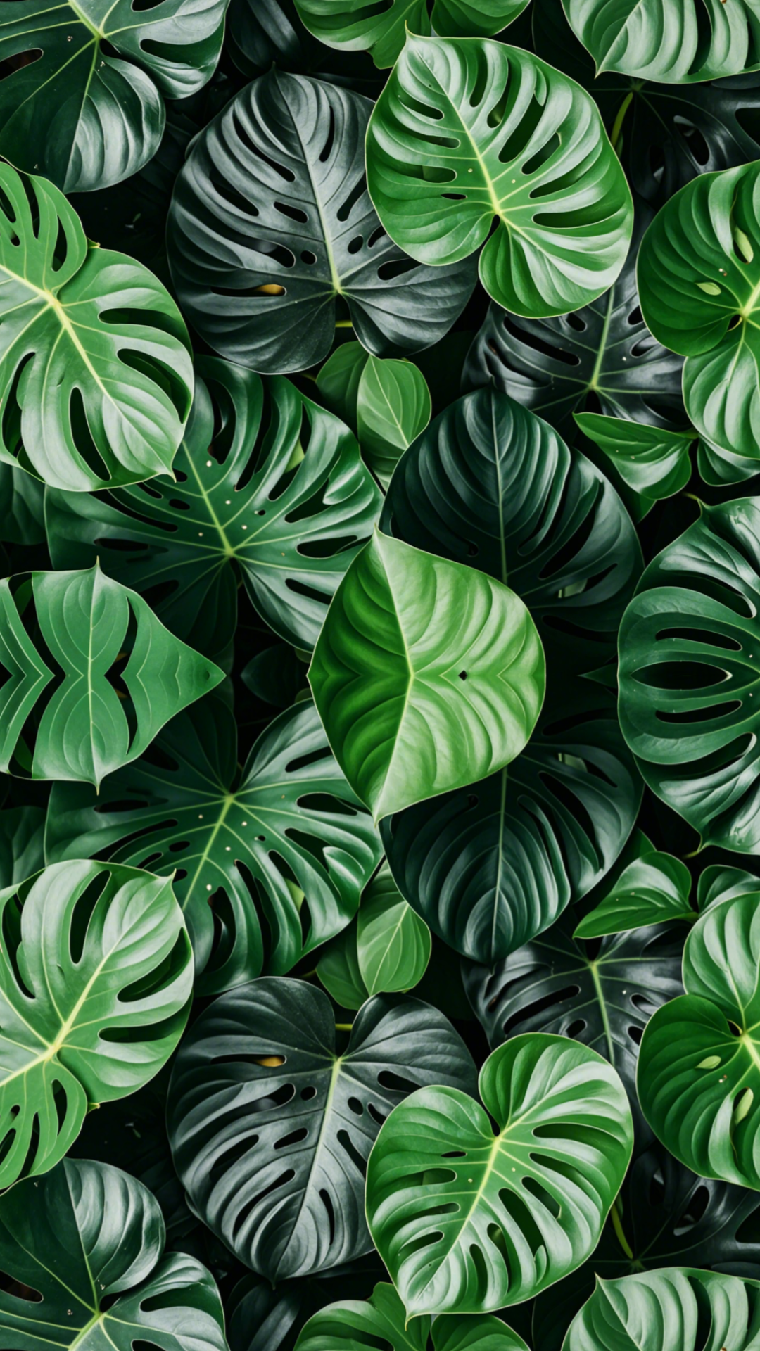 Wallpaper creative poster plants