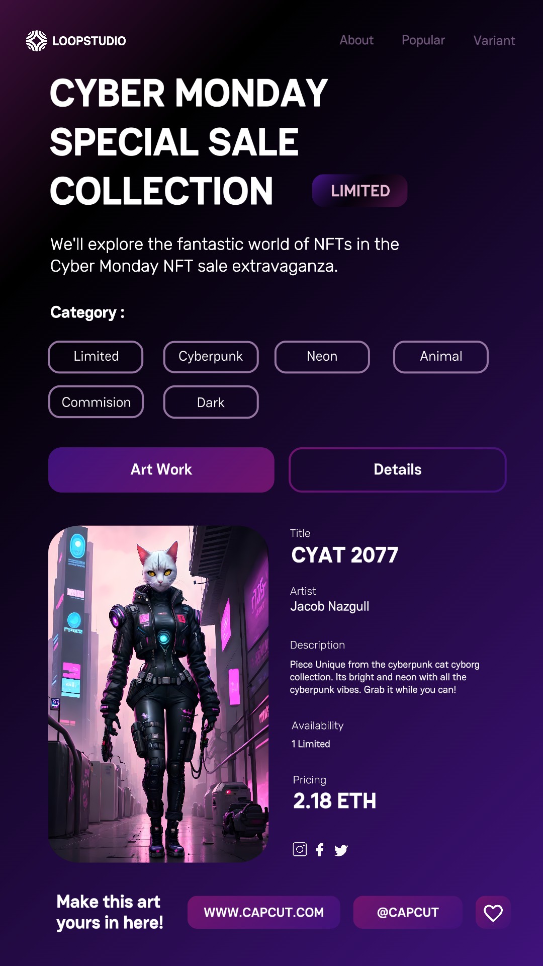 capcut template cover