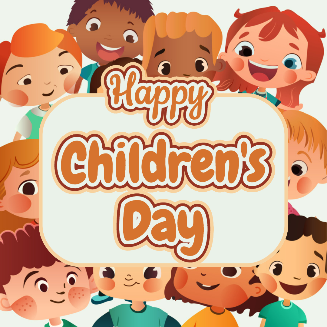 Kreatives Poster zum Kindertag Instagram Post