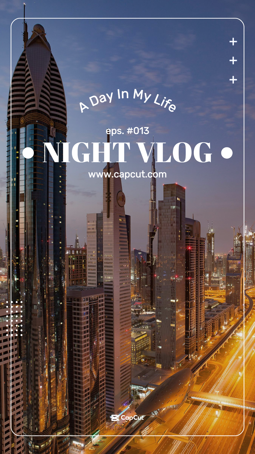 capcut template cover