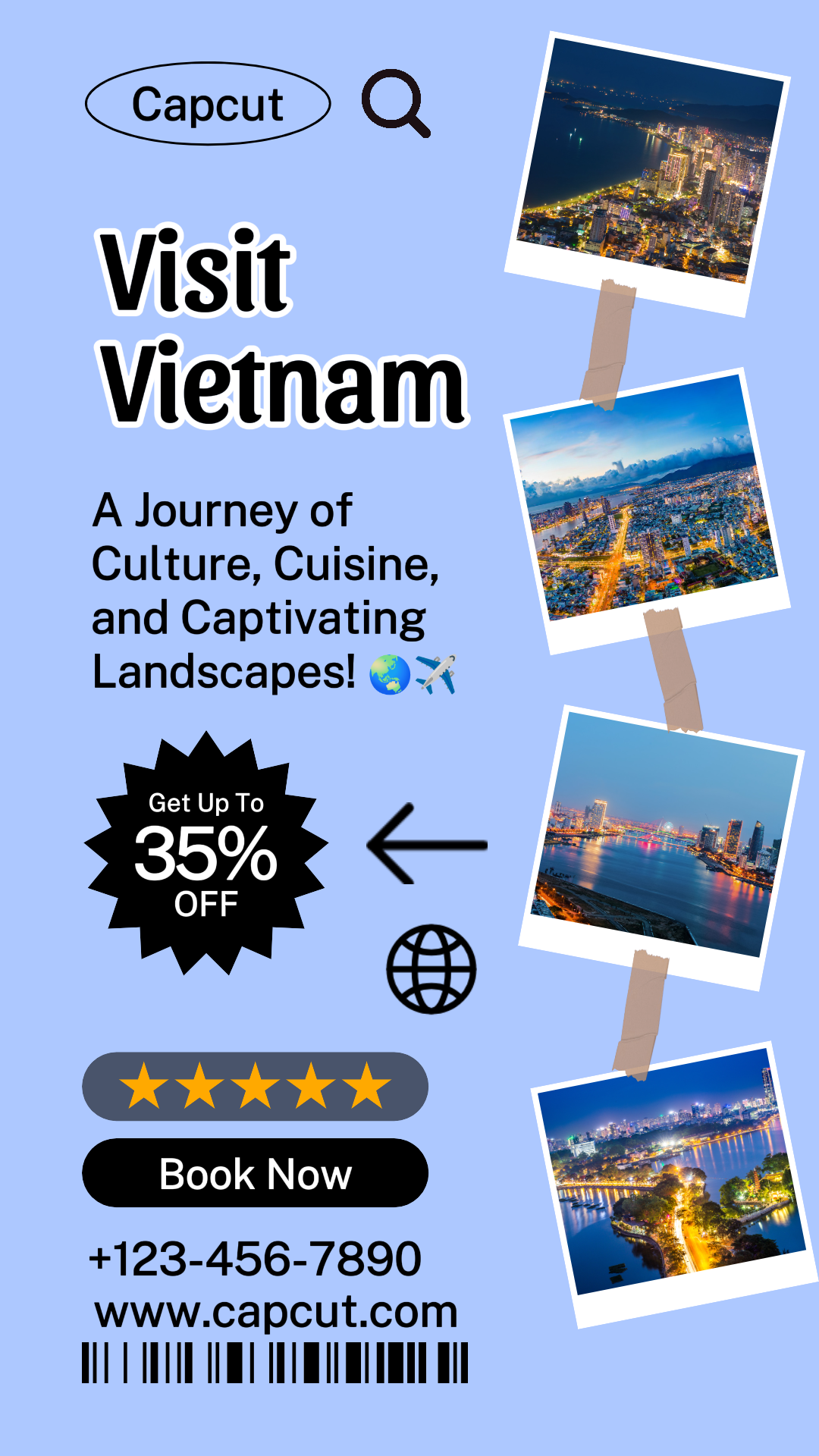 capcut template cover