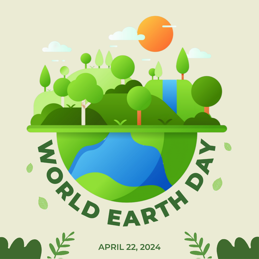 Dia Mundial da Terra - Poster criativo Instagram Post