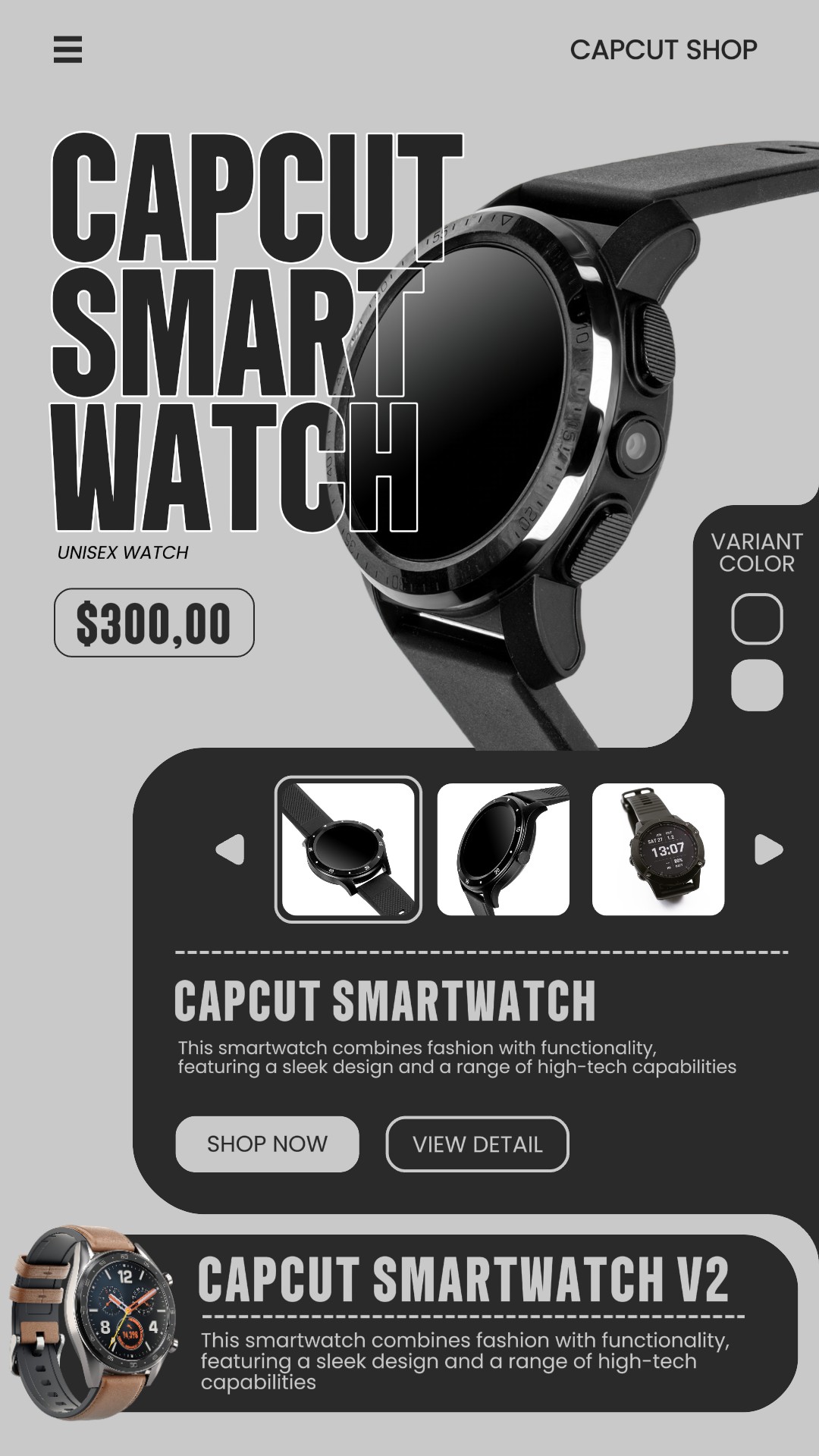 capcut template cover