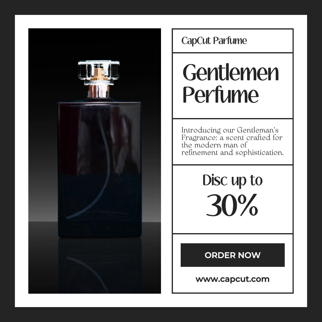 Promoción de perfumes para publicación de Instagram