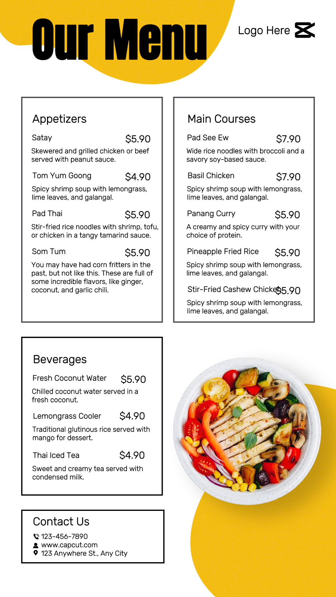 capcut template cover