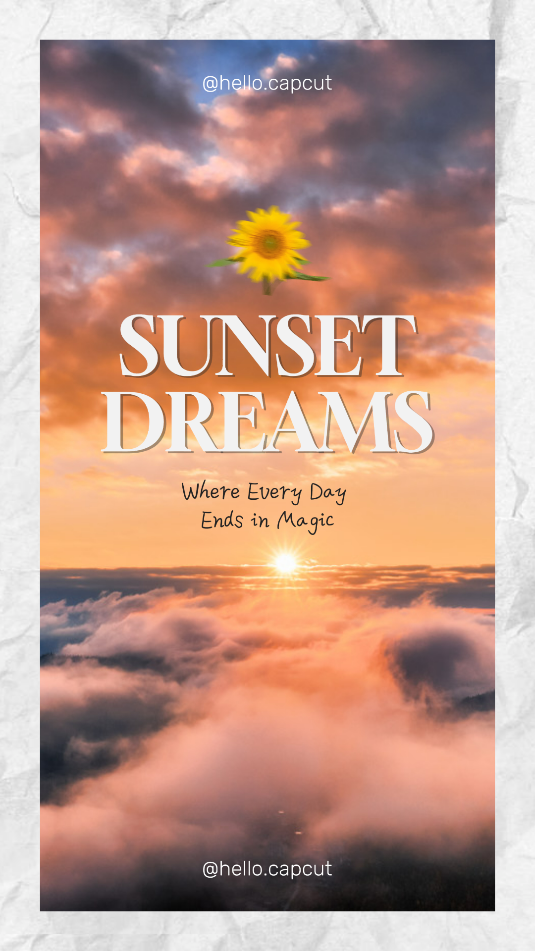 capcut template cover