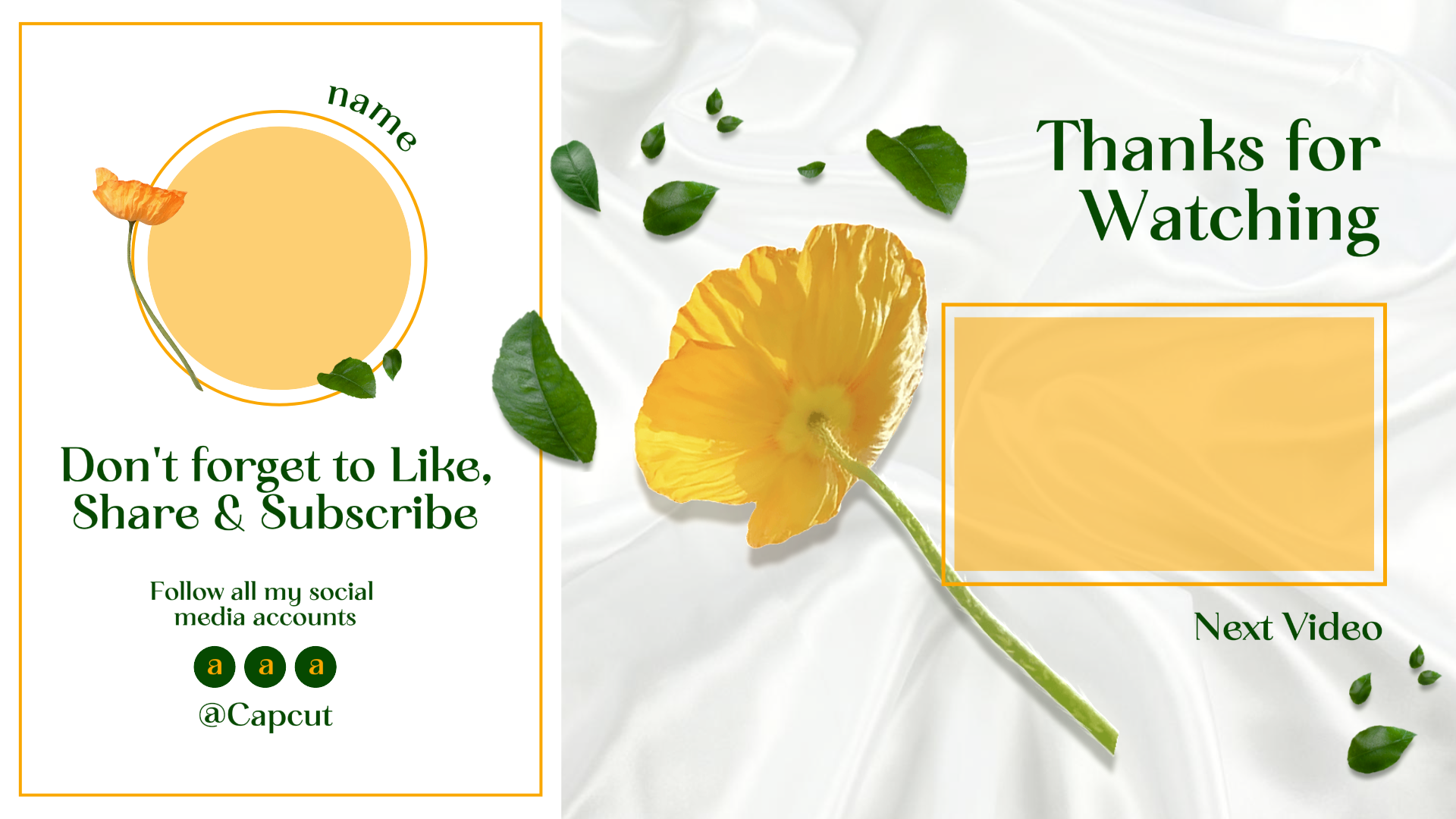 capcut template cover