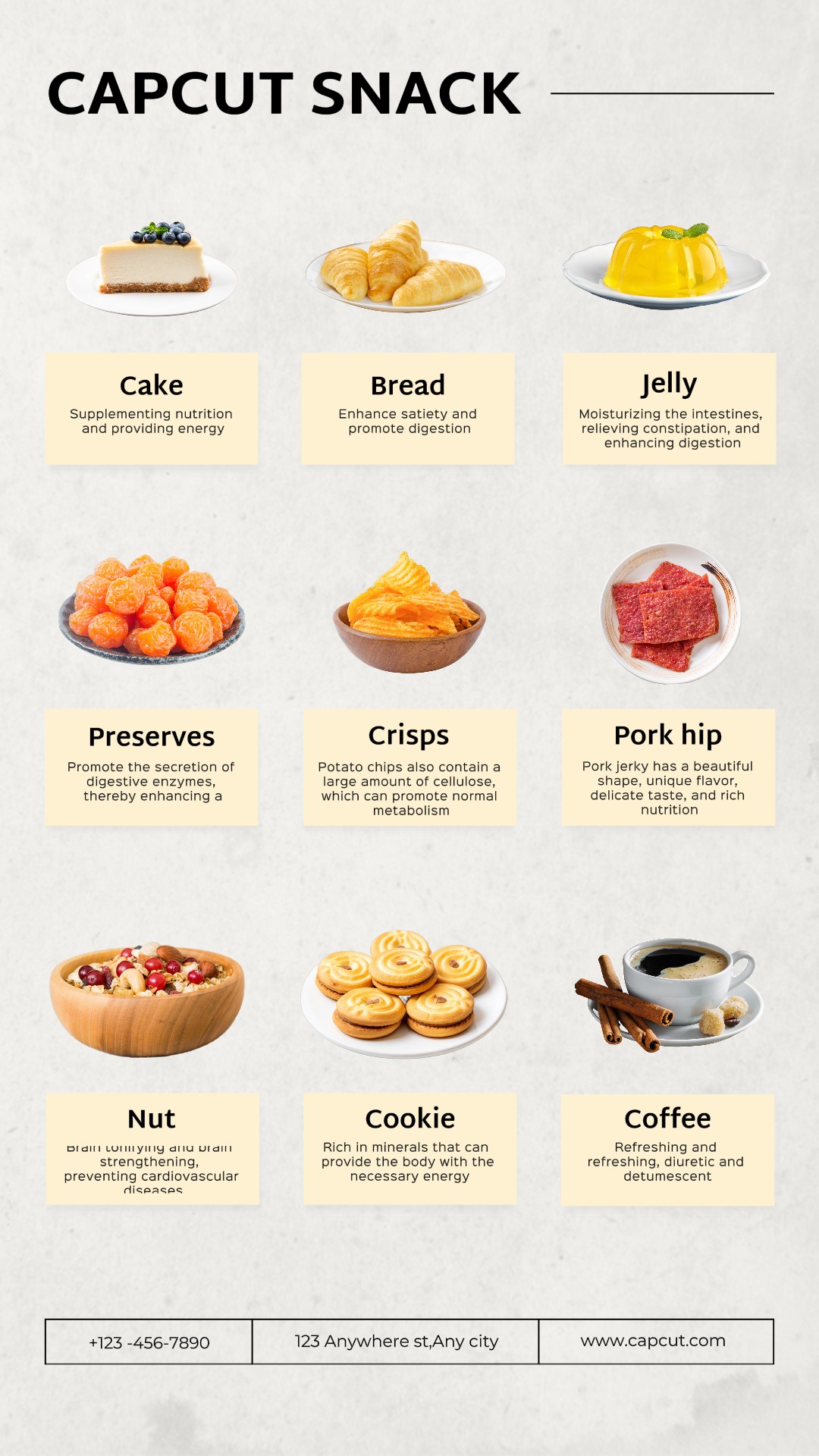 Bisnis Tampilan Camilan Makanan & Minuman