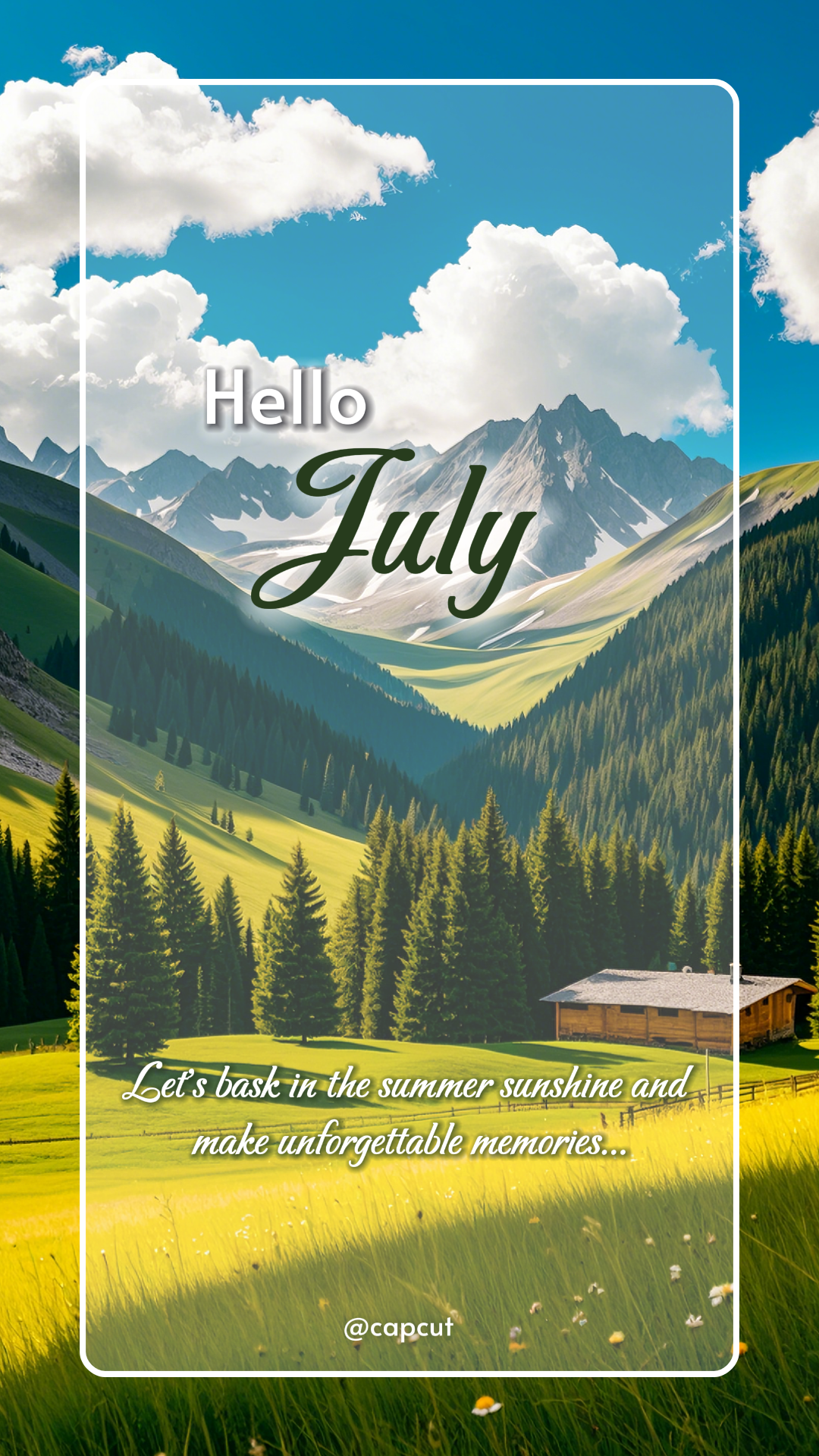 capcut template cover