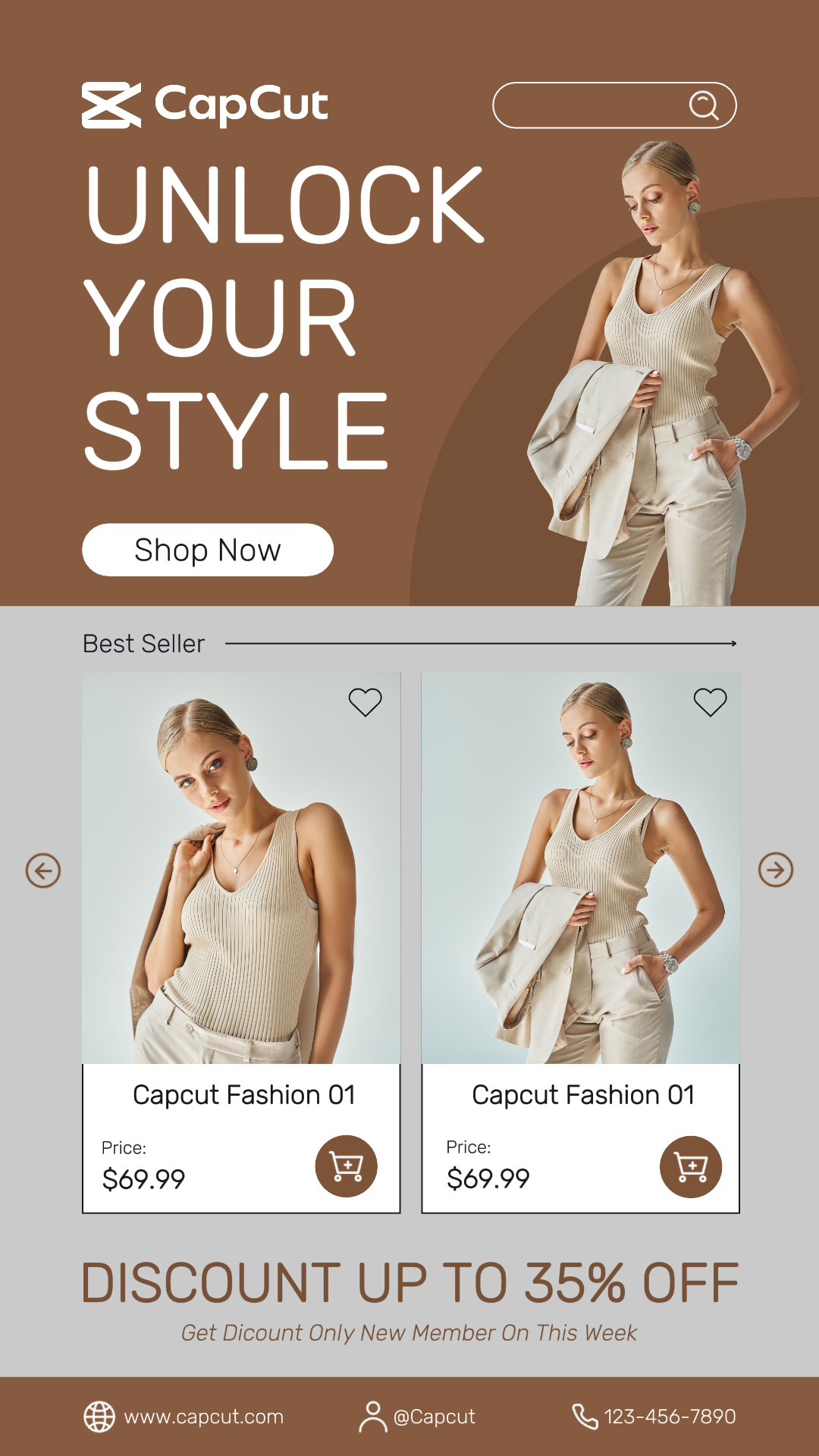 capcut template cover