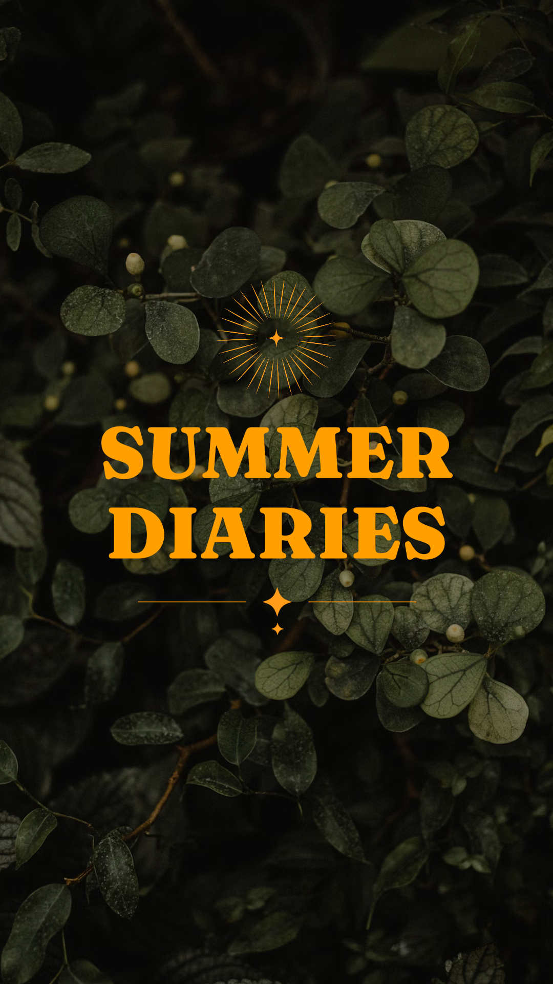 Tiktok thumbnail summer diaries vlog