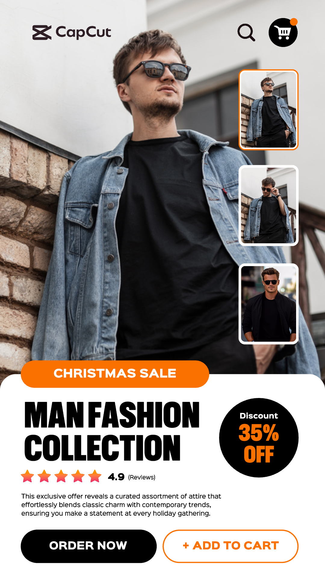 capcut template cover