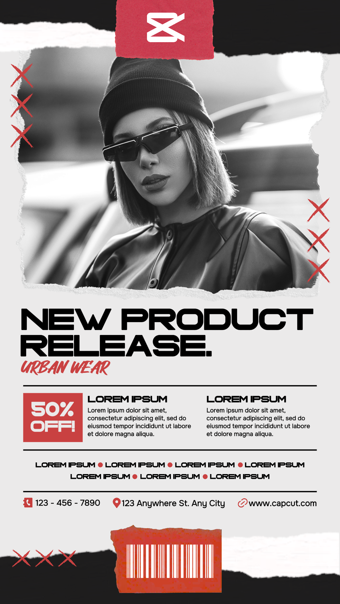 capcut template cover