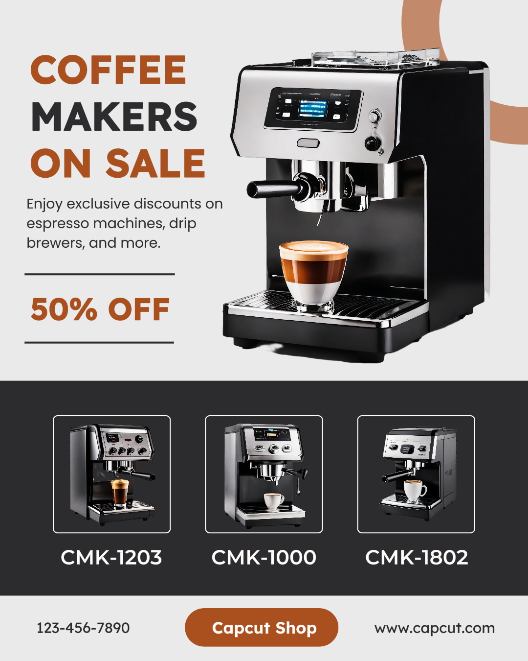 Werbung für elektronische Produkte Instagram-Porträt