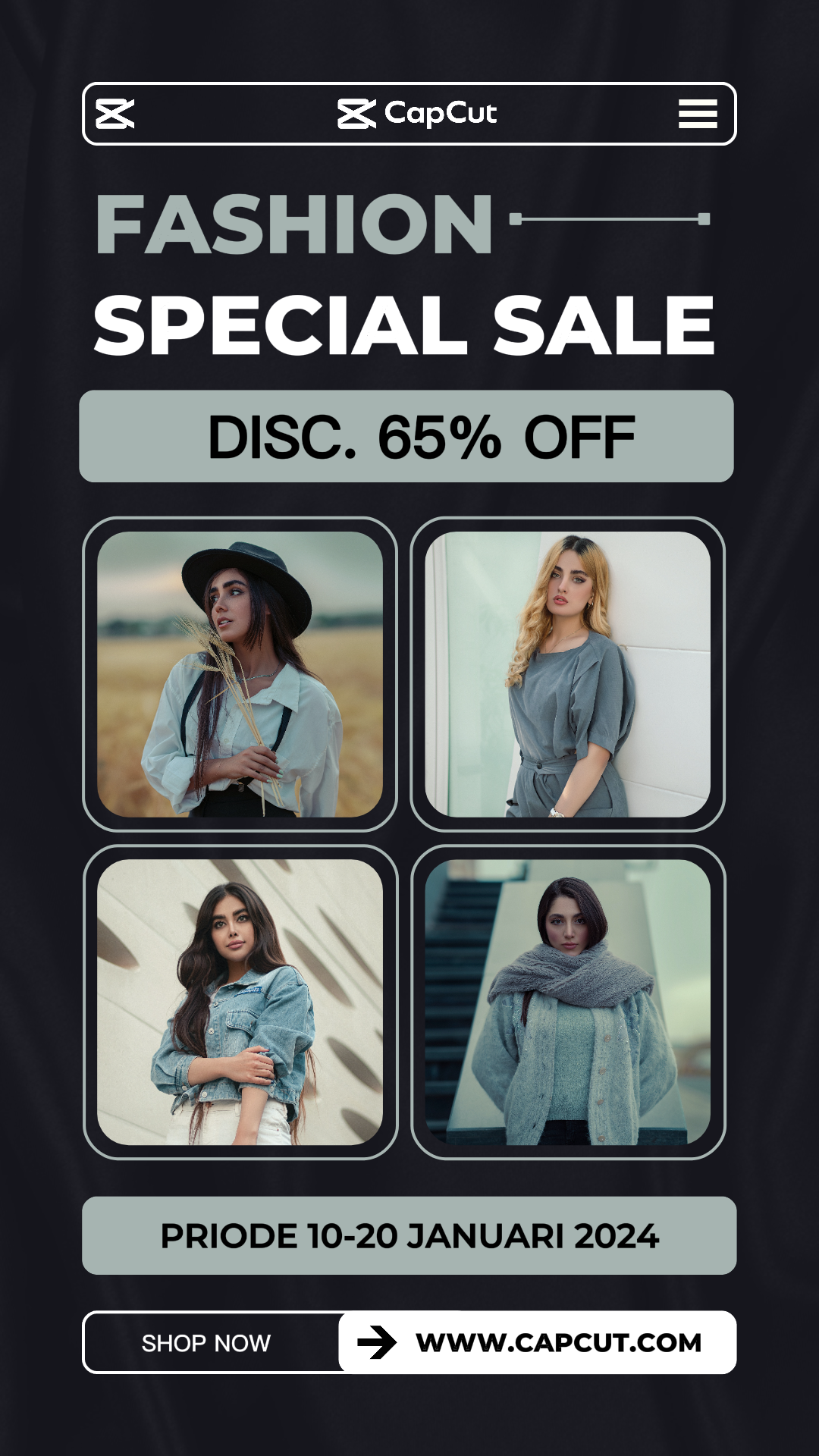 capcut template cover