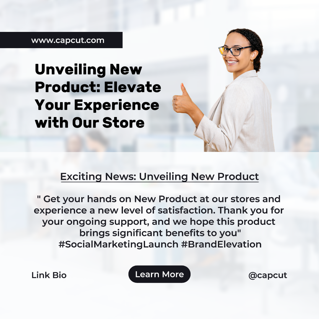 Negócios Cartaz criativo Anúncio Instagram po