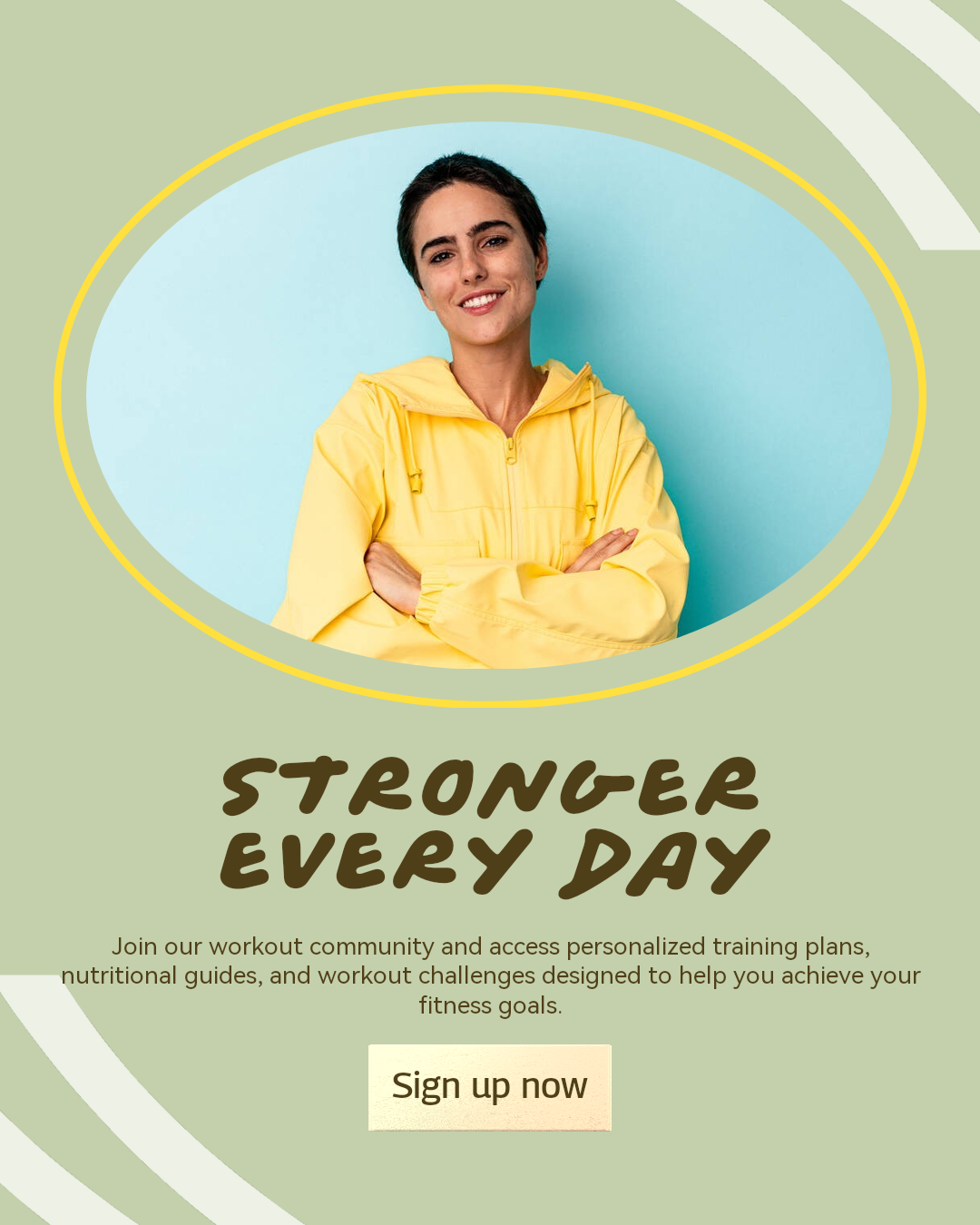 Workout & Fitness Social cards