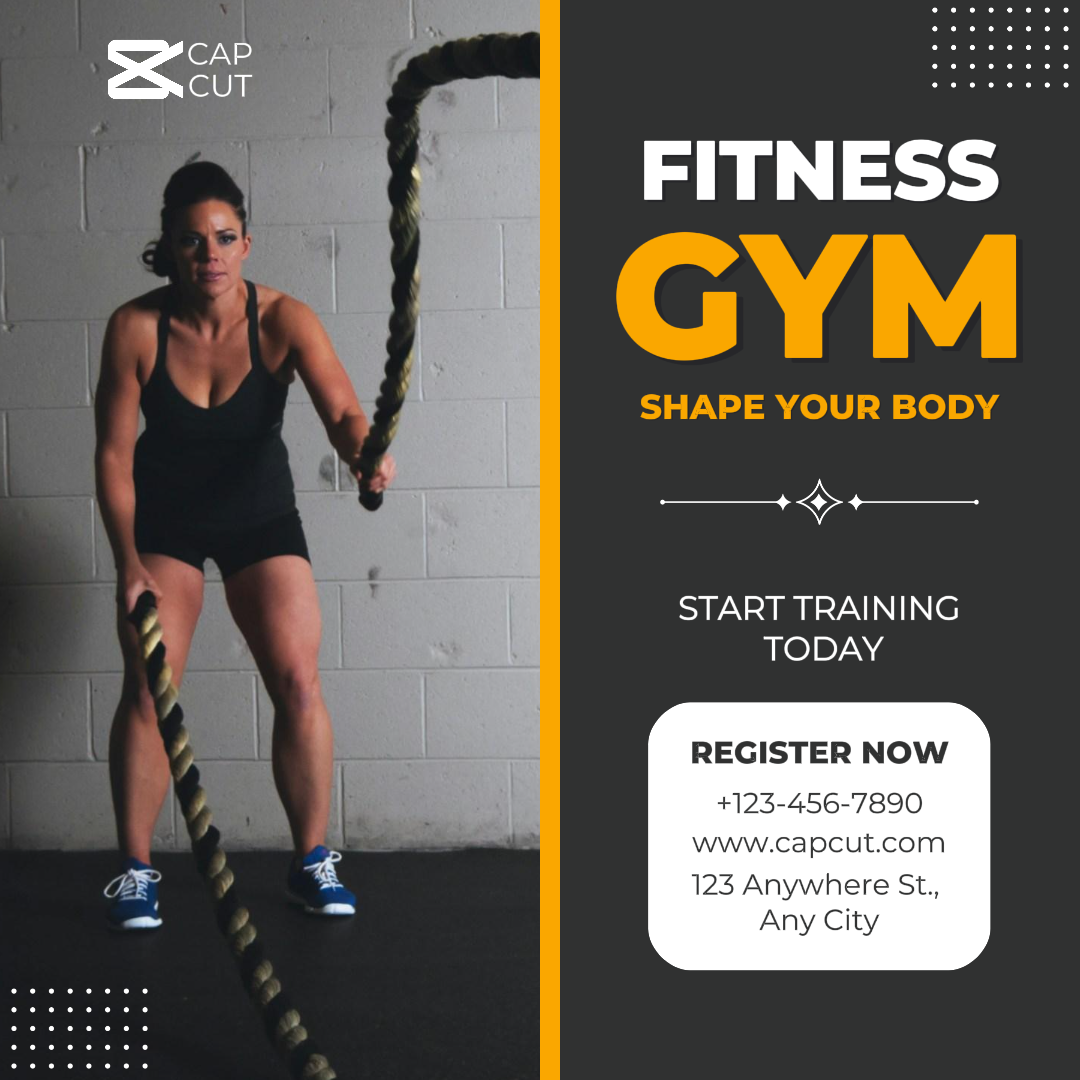 Deportes y partidos Cartel creativo Atletismo Publicación de Instagram