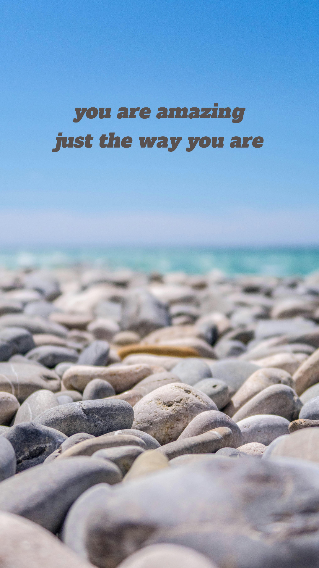 Papier peint affiche créative mer