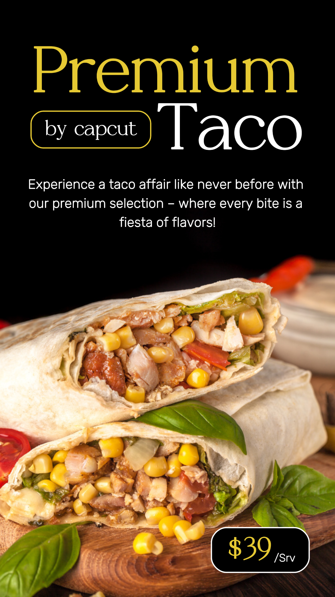 Food Premium Taco Promotion Instagram Story