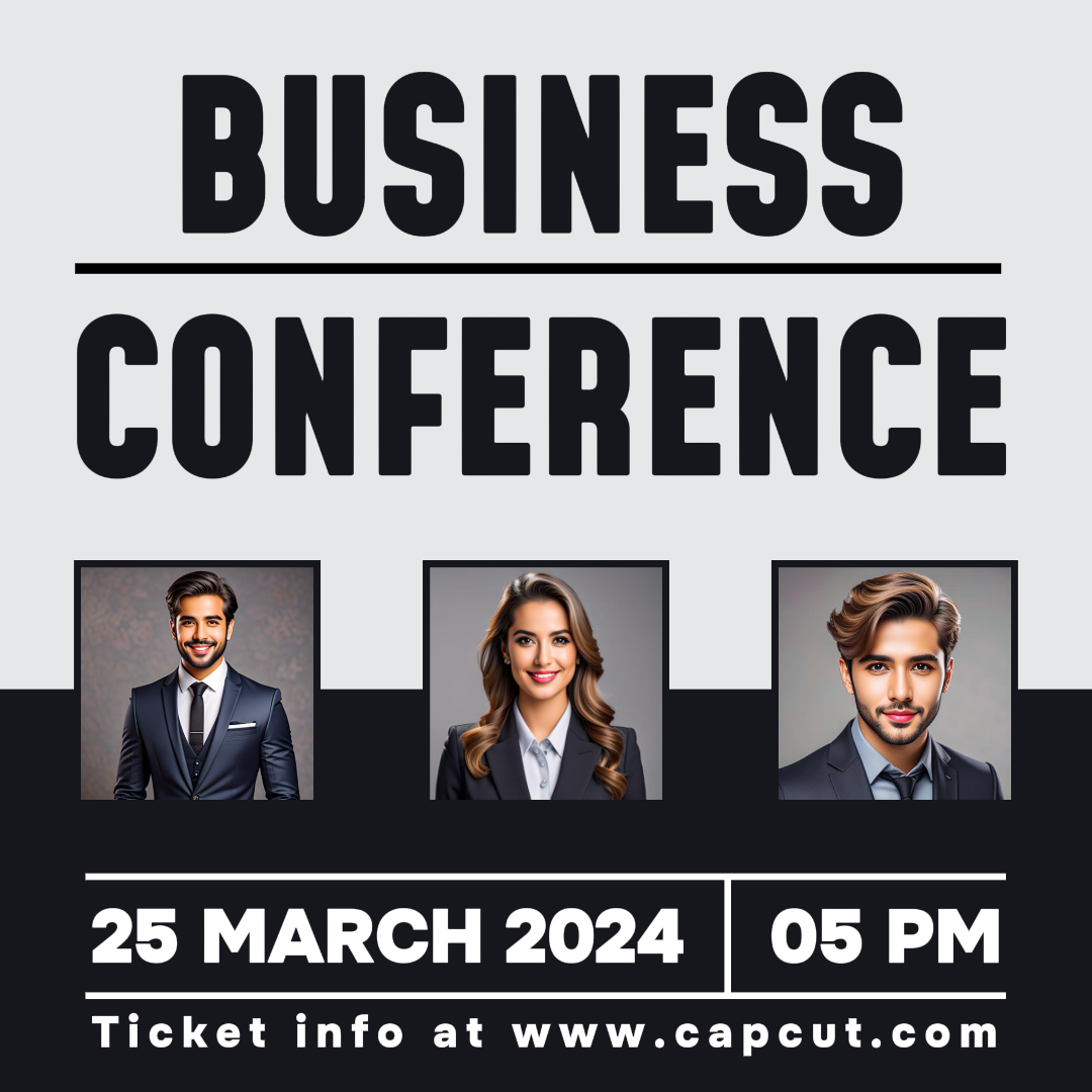 Business Creative Poster Business Conference Instagram Post