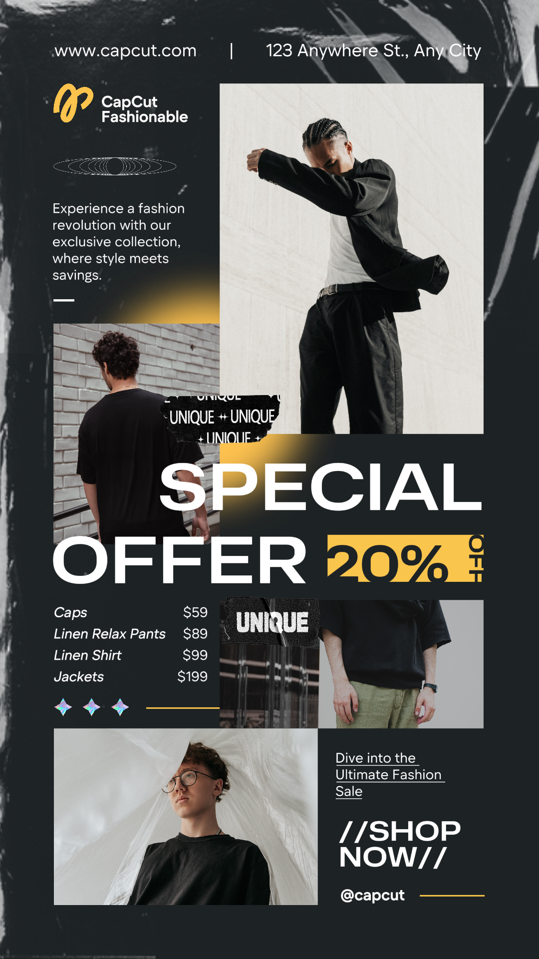 capcut template cover