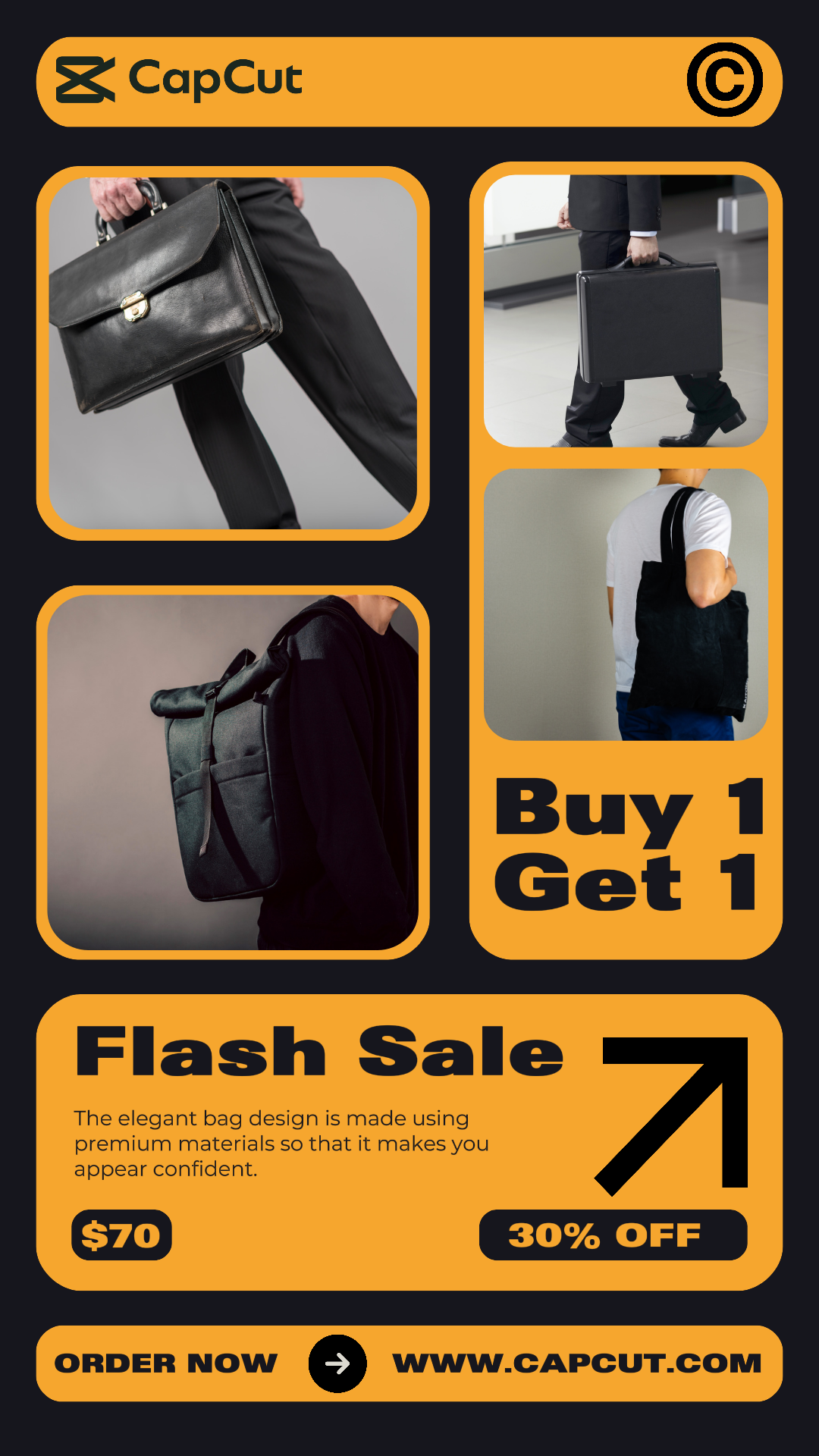 capcut template cover