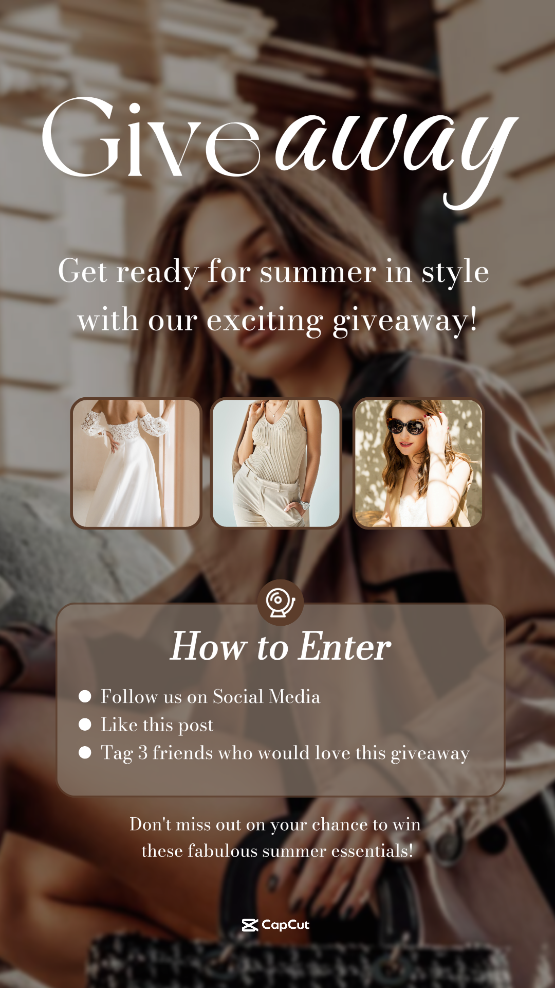 capcut template cover