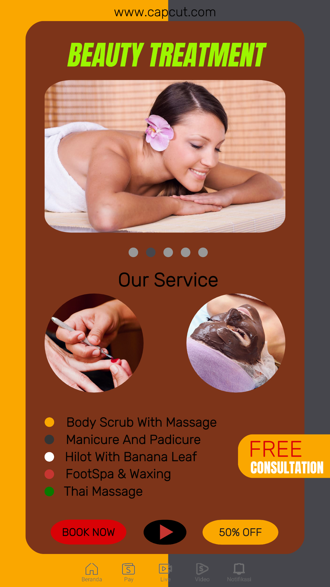 capcut template cover