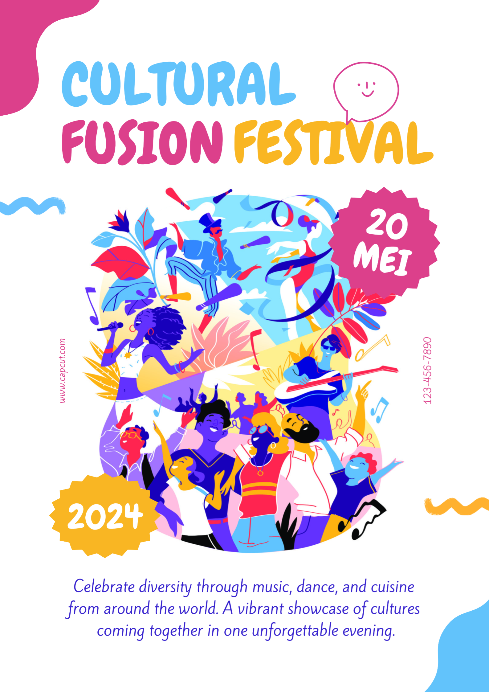 Actividades del campus sin marketing Ilustración colorida