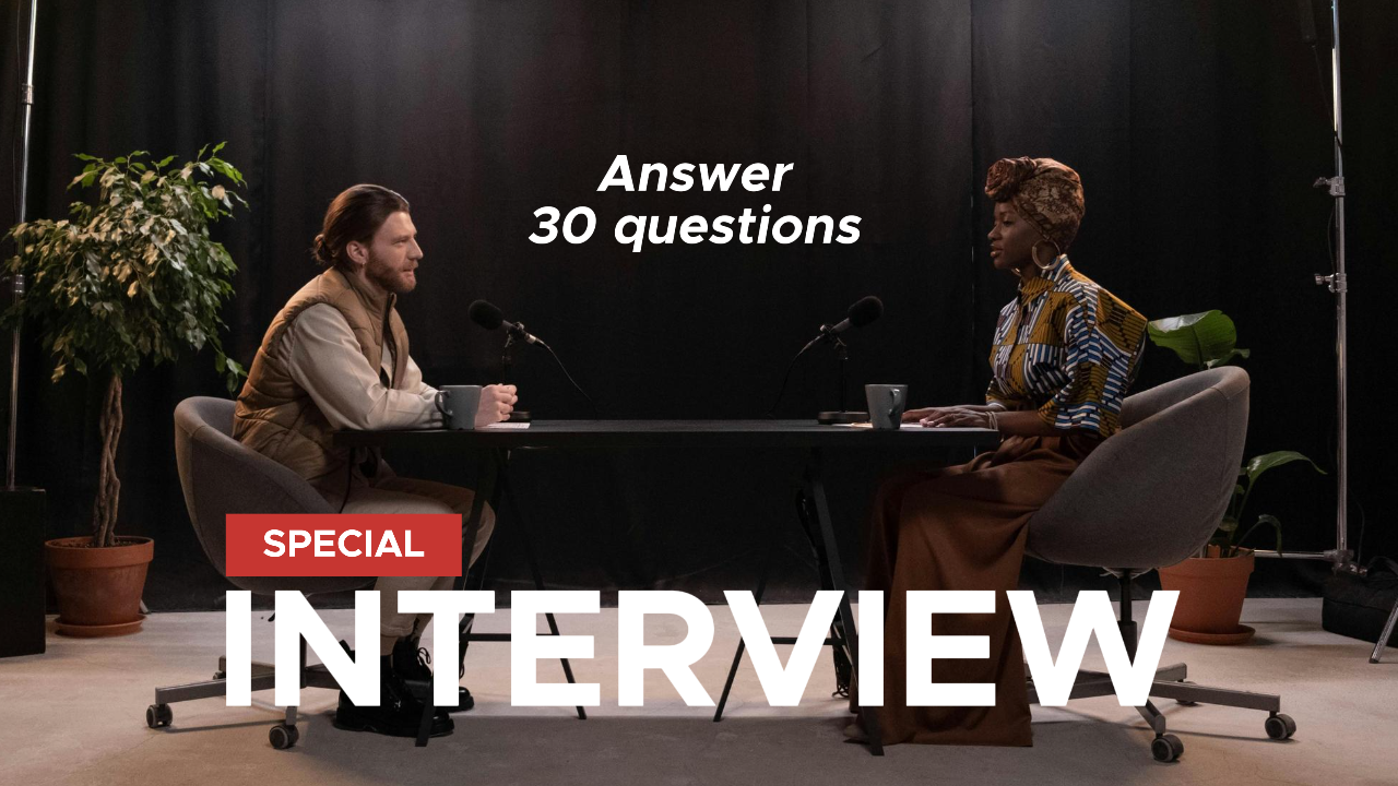 Youtube Thumbnail - Entertainment Interview