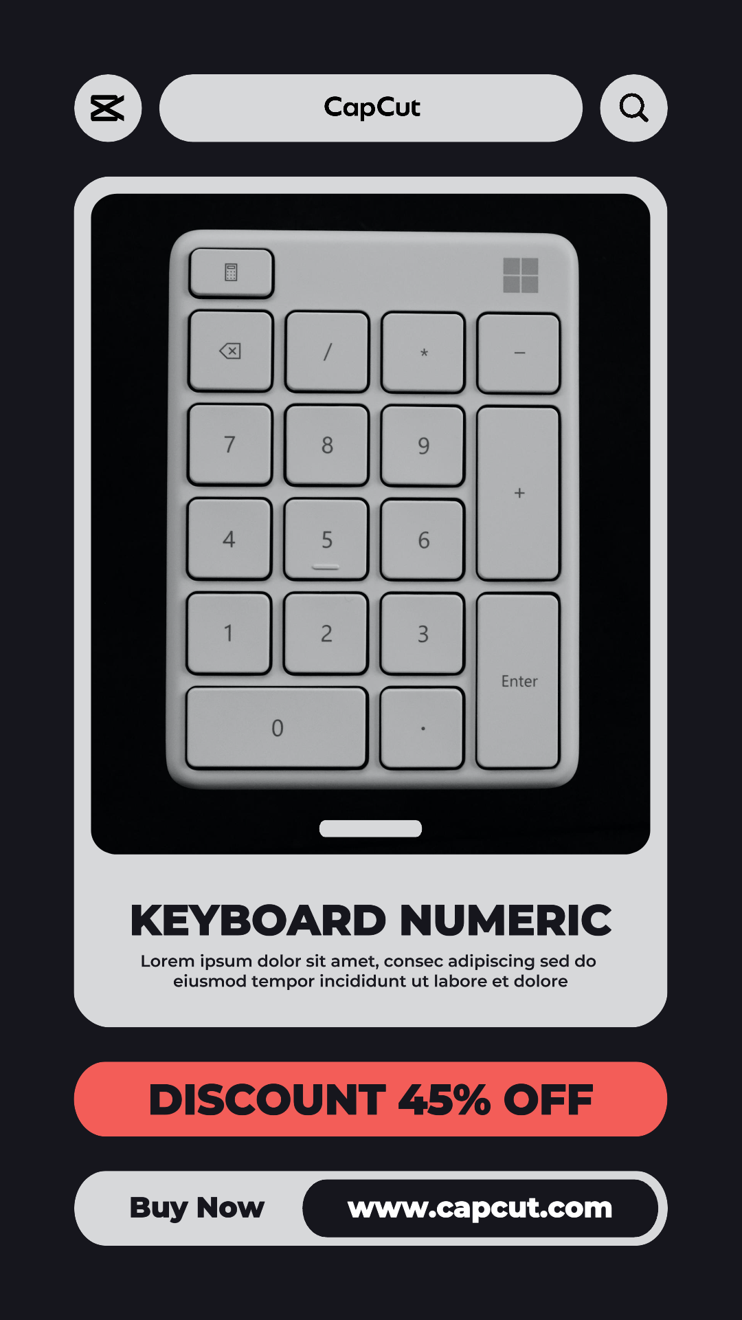 capcut template cover