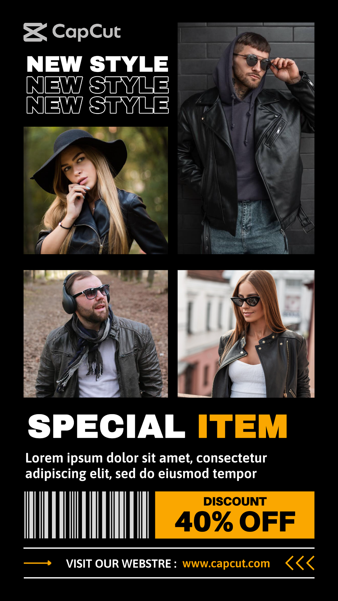 capcut template cover