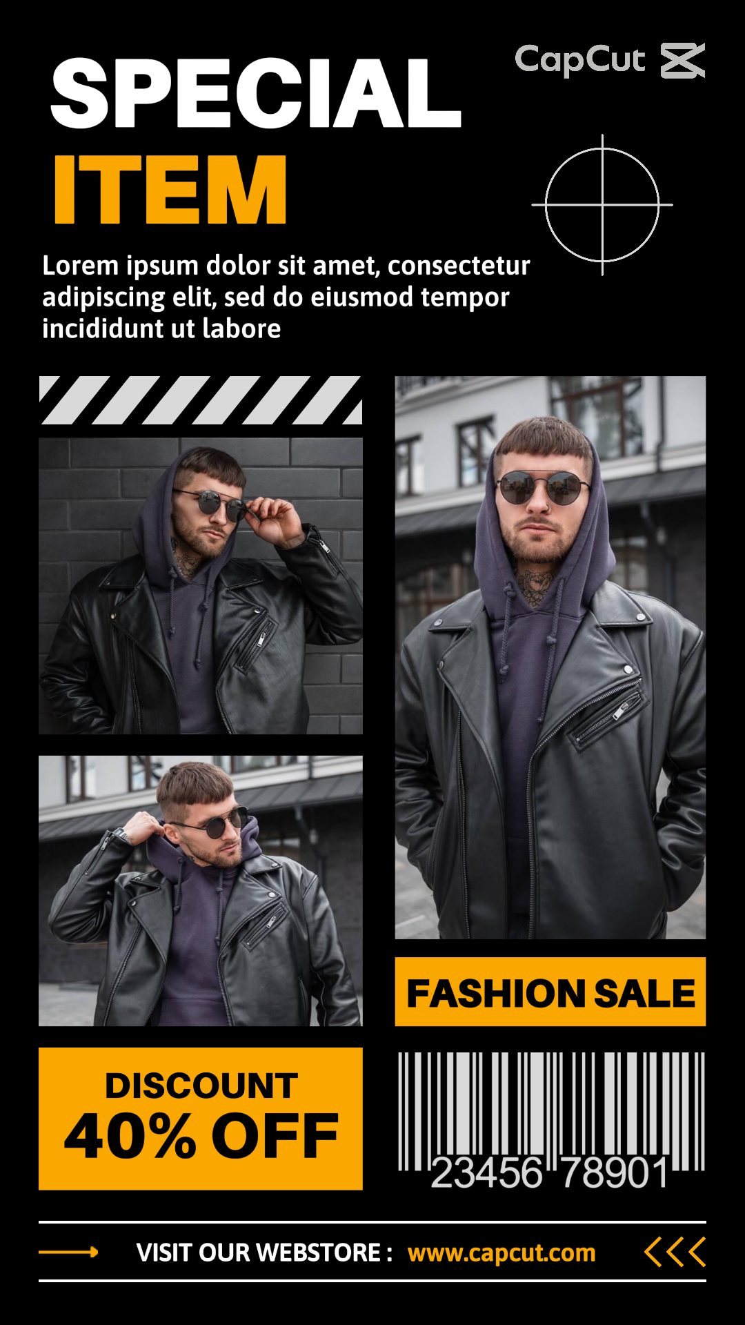 capcut template cover