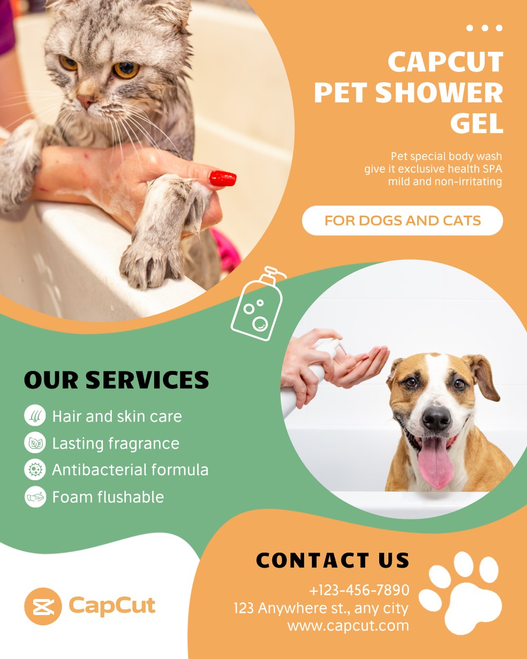 Pet Shower gel Event promotion Business