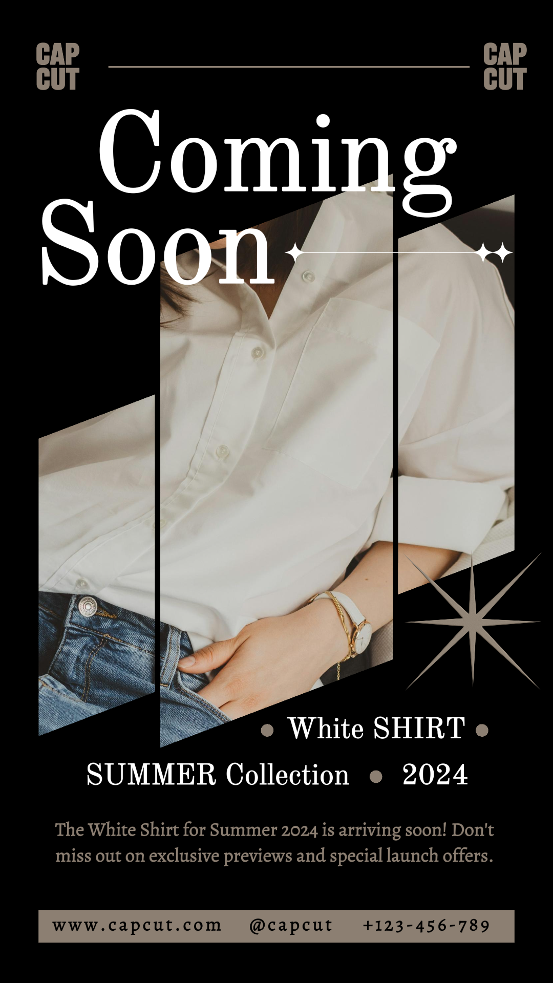 Pakaian dan Sepatu Kemeja Musim Panas Segera Hadir Kisah Instagram 