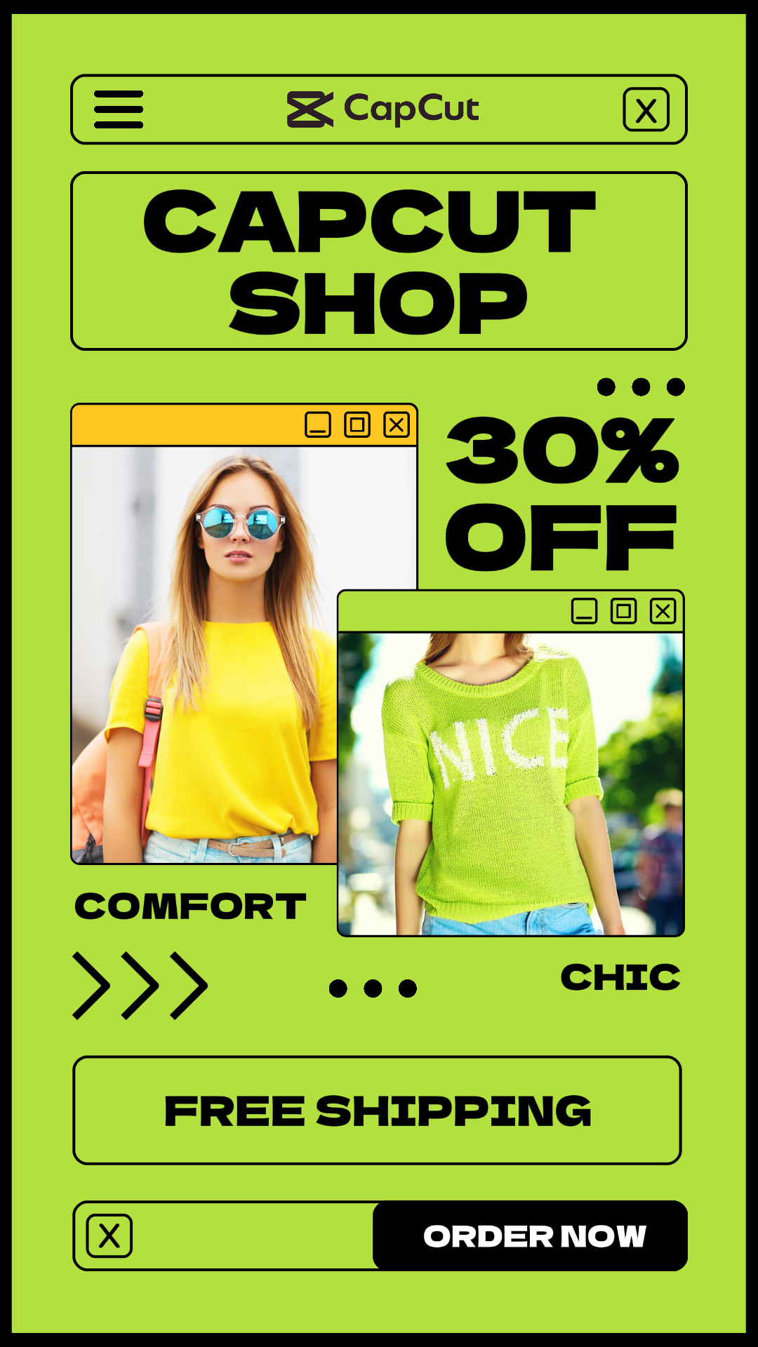 capcut template cover