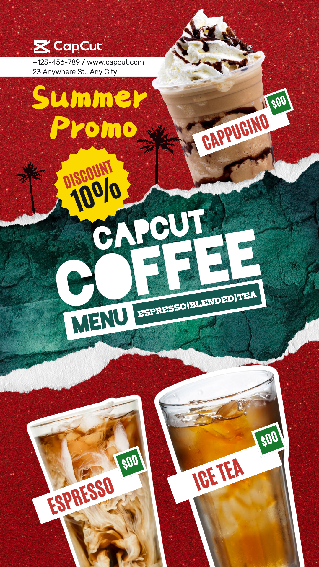capcut template cover