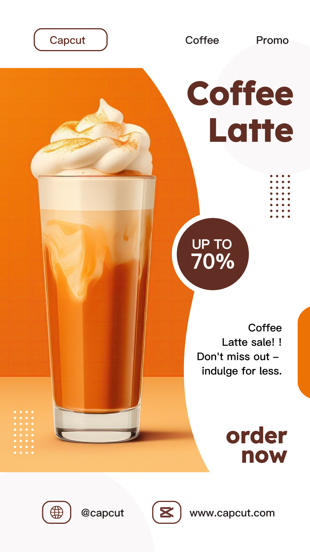 Cafe Special Sale Modern Instagram Story