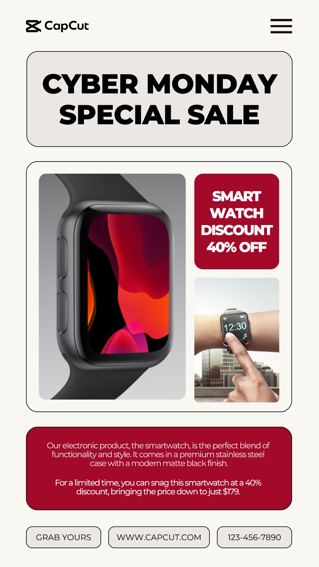 capcut template cover