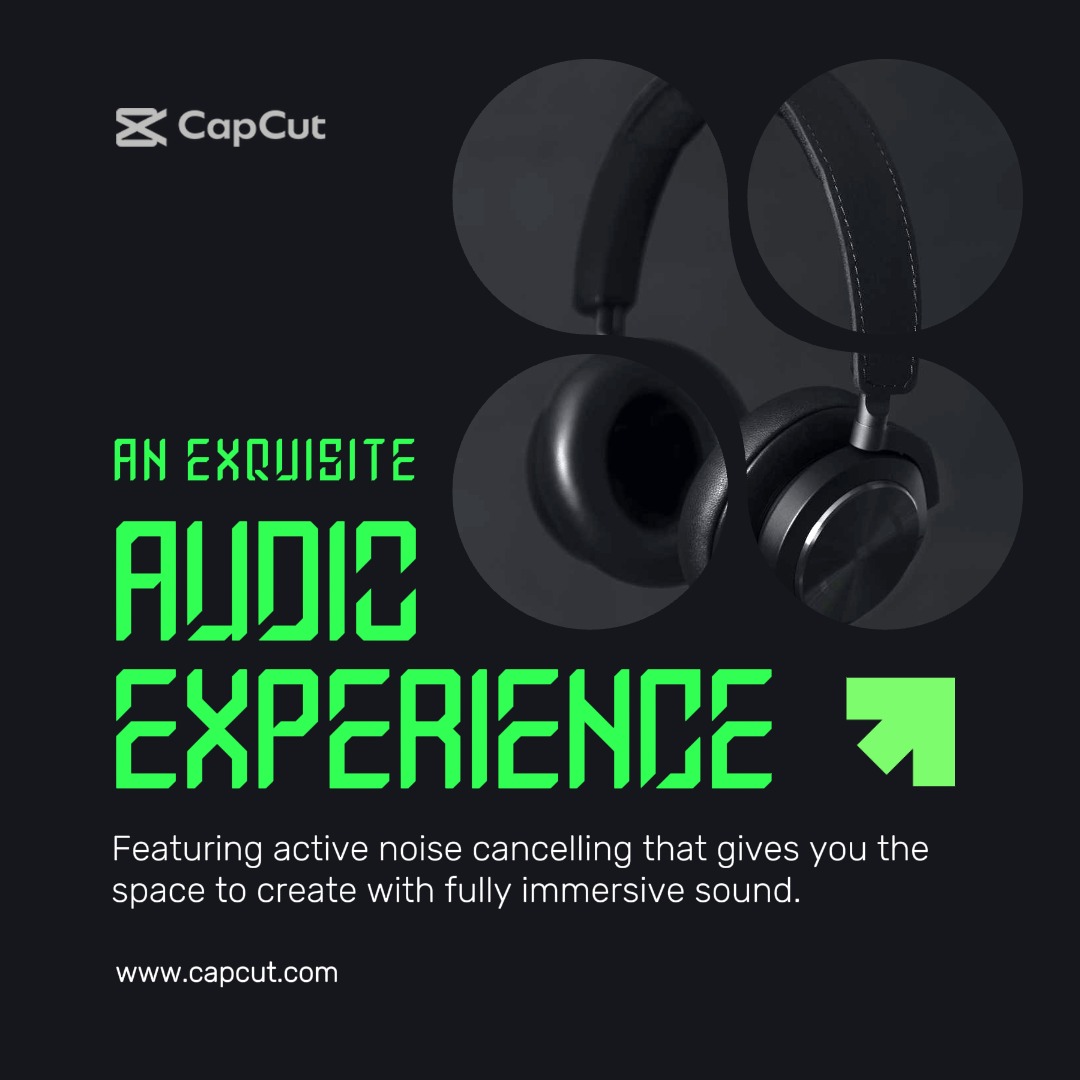 Pantalla de productos con calidad electrónica, publicación de Instagram