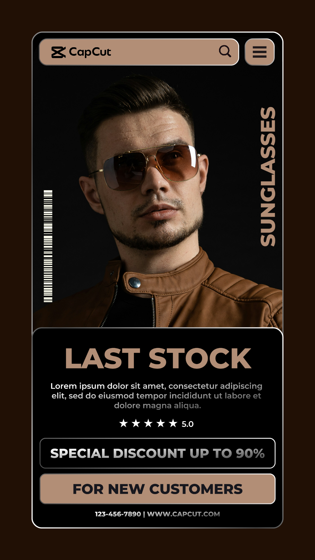 capcut template cover