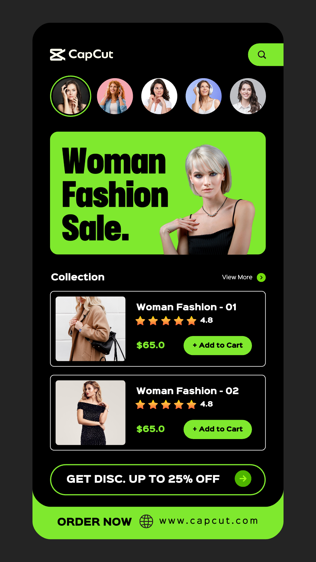 capcut template cover