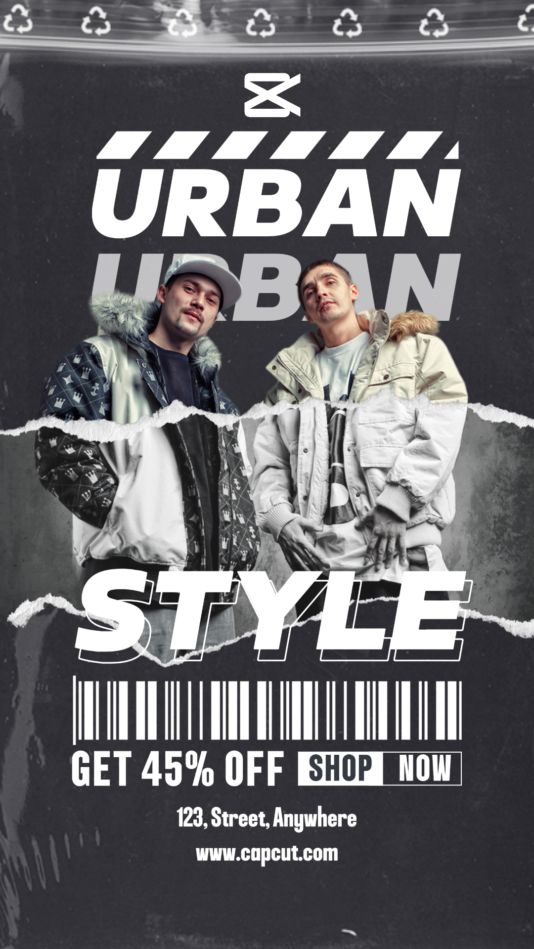 capcut template cover