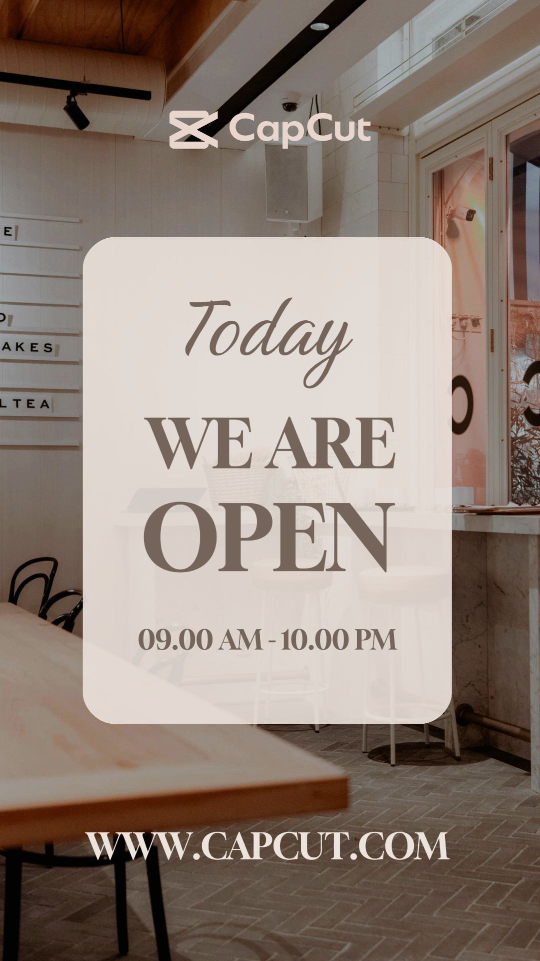 capcut template cover