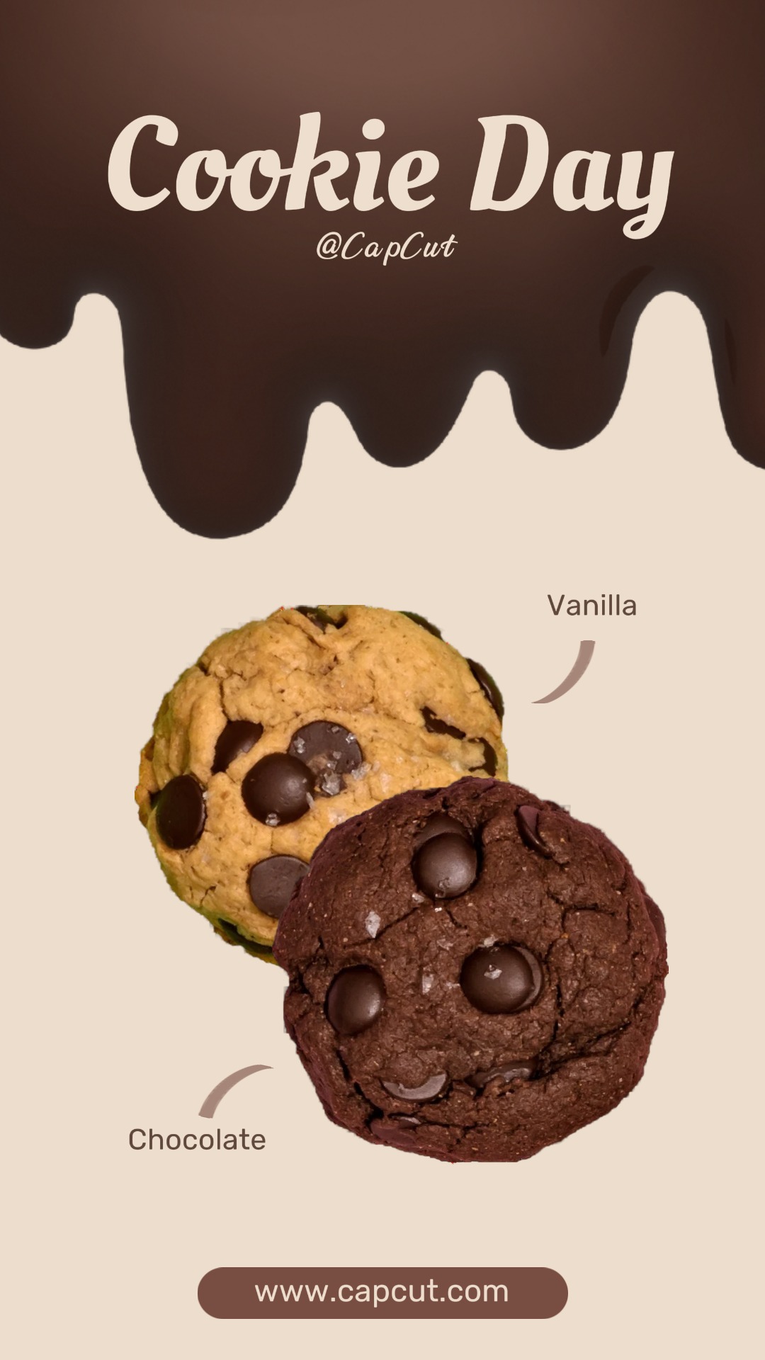 Bäckerei Kekse Dessert Produkte Display