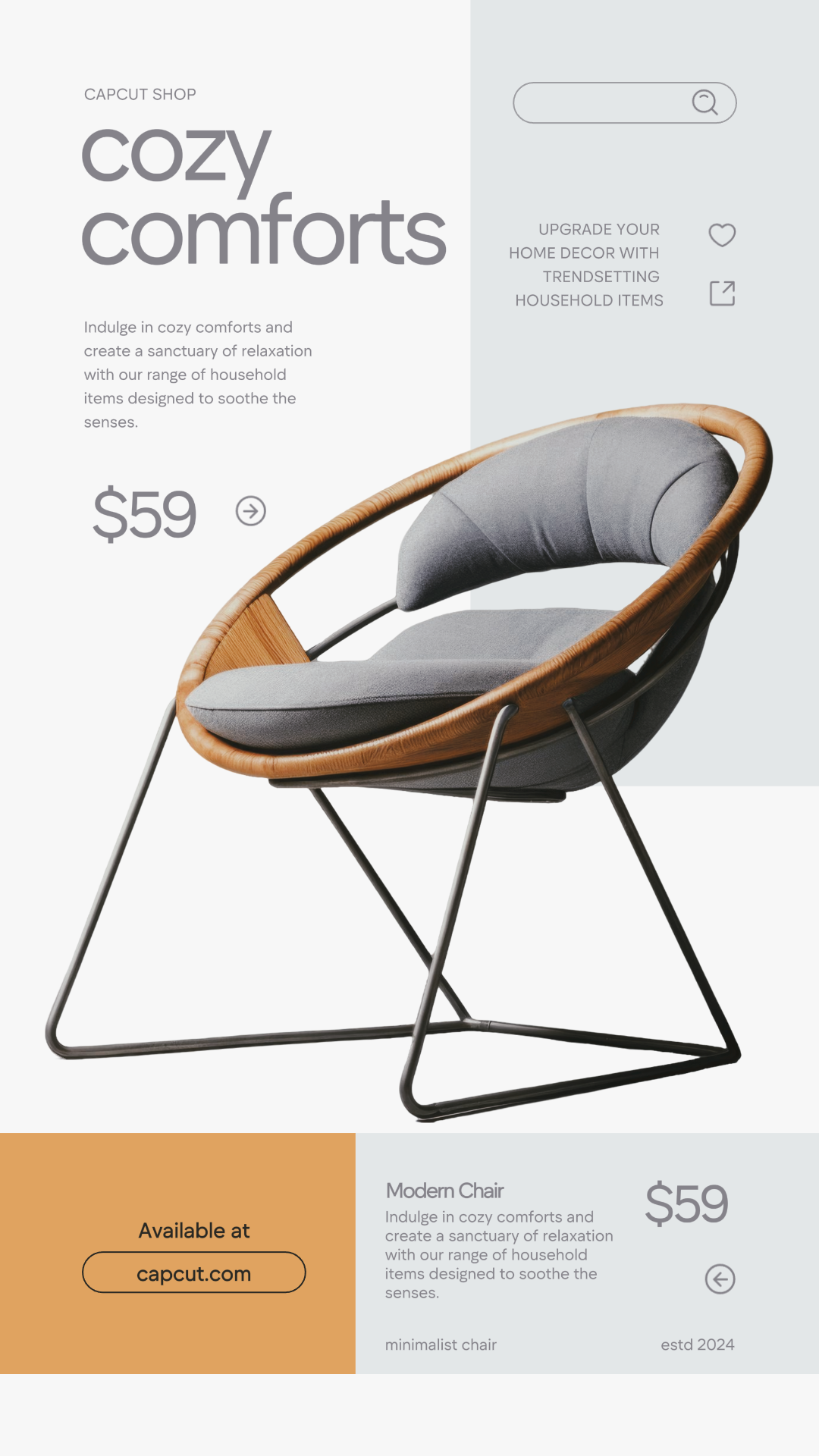 Produk Promosi Poster Pemasaran Aksesoris Rumah Tangga