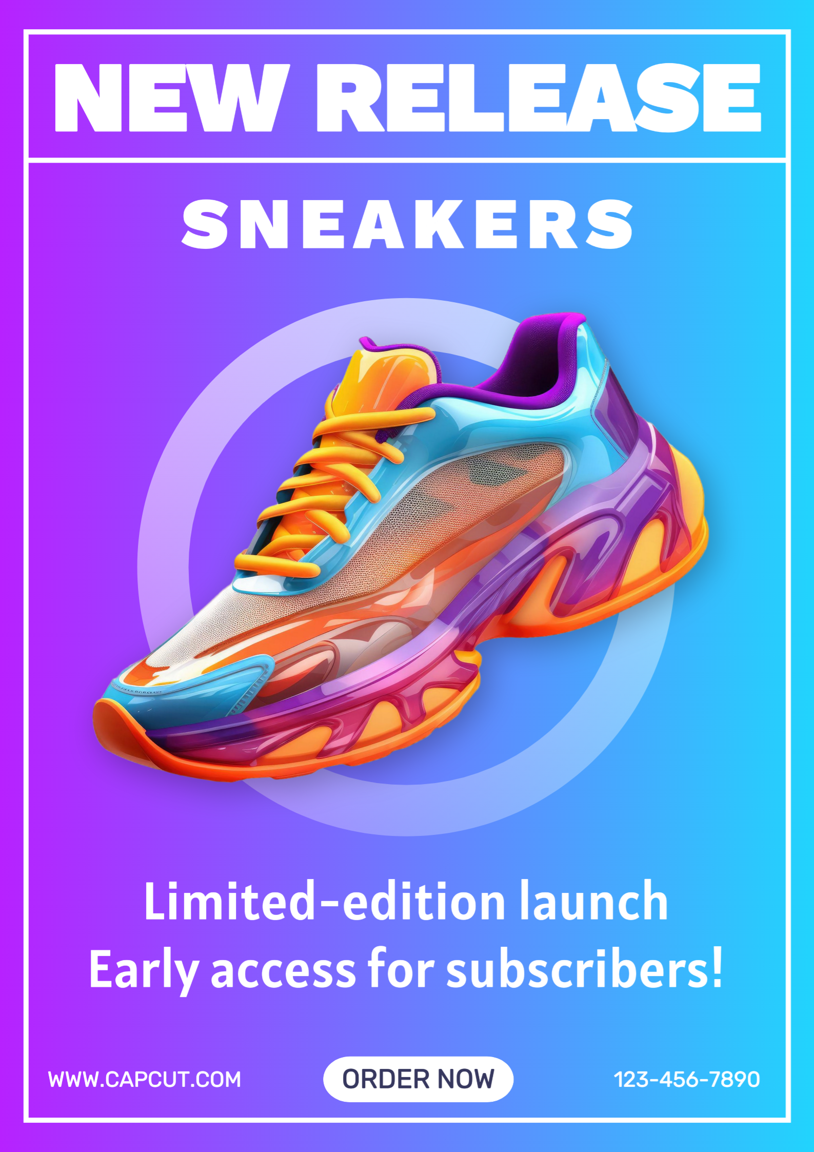 Posters New Realse Sneakers promotion