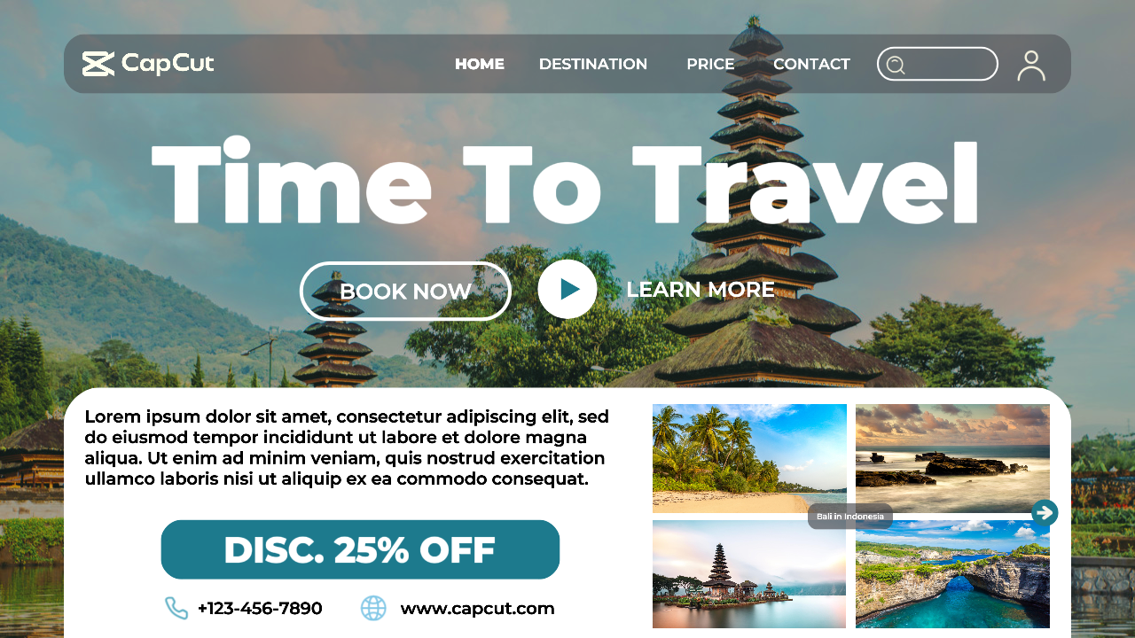 capcut template cover