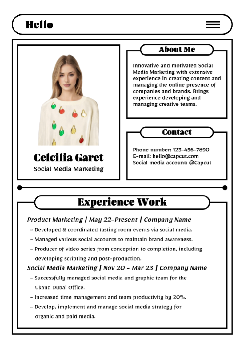 capcut template cover